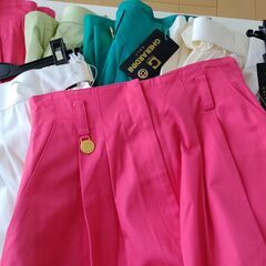 Bまとめて10着新品夏物ゴルフウェアキュロット・スカート…メルカ...
