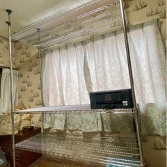 揺れ（地震）に強い‼️スチール棚　の画像