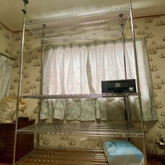 揺れ（地震）に強い‼️スチール棚　