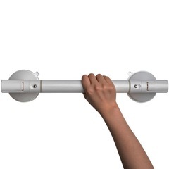 新品未使用浴槽手すり 介護用 吸盤 46cm 風呂 トイレ手すり...