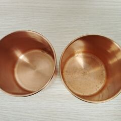 タニタ　TANITA 純銅製　PURE COPPER コップ　洗面器　桶 タニタ TANITA 純銅製 PURE COPPER コップ 洗面器 桶
