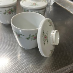 差し上げます！茶碗蒸し用器５個セットの画像