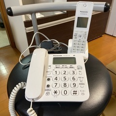 【受付終了】Panasonic 固定電話機　コードレス子機　お譲...