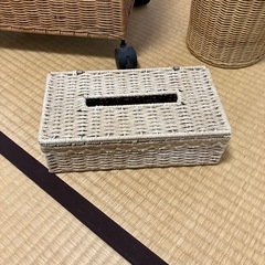収納テッシュケース、ゴミ箱まとめての画像