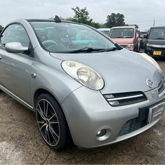 【支払総額29.8万円】マイクラC +C5速MT車検令和9年5月 機関良好 内外装良好 オープンカー修復歴無し！コミコミ金額です♩GTウィング付き！の画像
