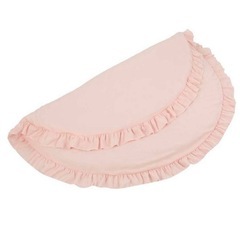 【SALE】ベビーマット、サニーマット★洗濯可★直径約100cm ピンクの画像