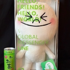 【未使用・箱入り】 LINE FRIENDS ムニージェームズ　ぬいぐるみ 限定品 の画像