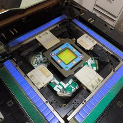 自動麻雀卓　サイドテーブル付きの画像