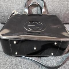 正規品　直営店　GUCCI　インターロッキング　エナメル　パテントレザー　2WAY　グッチ　000 1013 0504  の画像