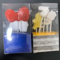 誕生日キャンドル2点セットの画像