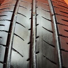 TOYO NANOENERGY 3PLUS 195/65R15 15インチ 夏タイヤ 2本 21年製 バリ溝 プリウス セレナ ヴォクシー ノア カローラ等　(KTH248)の画像
