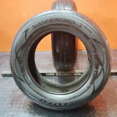 TOYO NANOENERGY 3PLUS 195/65R15 15インチ 夏タイヤ 2本 21年製 バリ溝 プリウス セレナ ヴォクシー ノア カローラ等　(KTH248)の画像