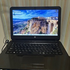 Windows10 ライセンスつき　大画面　HP ノートパソコン