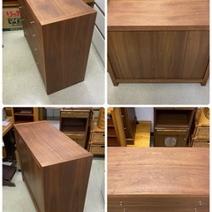 0063 広松木工 ４段チェスト 木製の画像