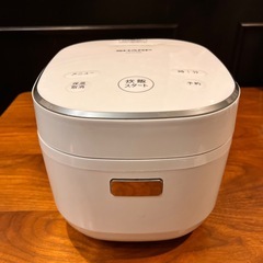 シャープ 炊飯器 KS-CF05B-W 3合 マイコン パン調理機能
