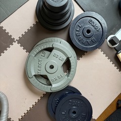 バーベルシャフト、プレート、ベンチ、バーベルスタンド