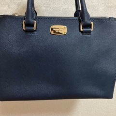 MICHAEL KORS  ネイビーハンドバッグ