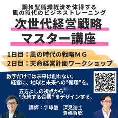 風の時代の戦略MG（マネジメントゲーム)＆ 天命経営計画ワークショップ