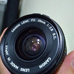 優良品　Canon FD 28mm f2.8 S.C.