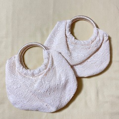 値下げ🉑レースバッグ（キャサリンコテージ）かばんコサージュ付きの画像