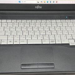 8世代i3　A579/A　 i3 メモリ8GB+HDD500GB+DVD LIFEBOOK  15.6型　発送可の画像