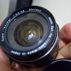 優良品　PENTAX SUPER TAKUMAR 28m F3.5