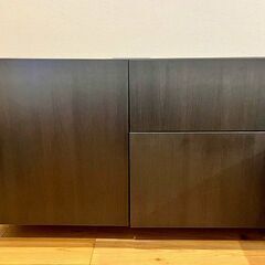 【あげます・引き取り限定】イケア IKEA テレビボード 収納棚...