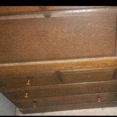 ライティングビュロー　アンティーク風　国産北海道産『応相談』の画像