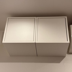 IKEA EKET扉付き美品2個セット