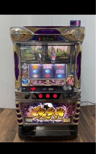 サミー パチスロ 新鬼武者 DAWN OF DREAMS 再臨 実機 メダル不要機