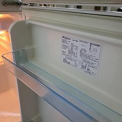 決まりました。冷蔵庫ツードアの画像