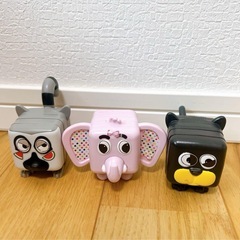 ハッピーセット　Animal Block どうぶつブロック3体セット