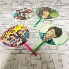 ジャニーズ 嵐 ARASHI グッズ うちわ 4枚セット 櫻井 ...