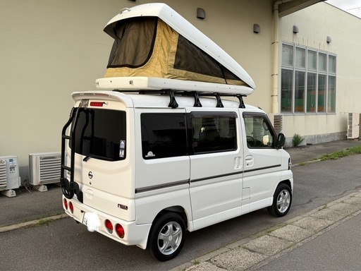 日産クリッパーリオキャンピング仕様車走行少！程度良！車検付！すぐ  