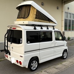 日産クリッパーリオ　キャンピング仕様車　　走行少！程度良！車検付！すぐ乗れます！の画像