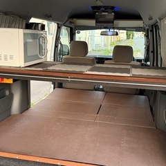 日産クリッパーリオ　キャンピング仕様車　　走行少！程度良！車検付！すぐ乗れます！の画像