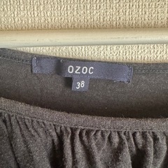 △【OZOC】肩出し　長袖Tシャツ　38の画像