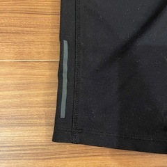 男性用　M-L スポーツウェア　スラックス　ブラックの画像