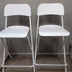 IKEA フランクリン 74cm カウンターチェア ハイチェア ...