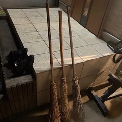 竹ぼうき　　3本セット