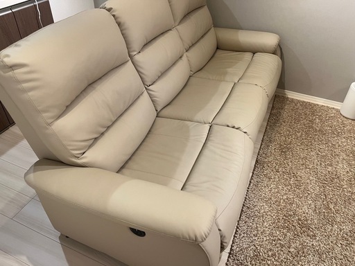 ニトリ電動リクライニングソファー
