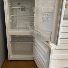 無料で１１０L中古冷蔵庫。