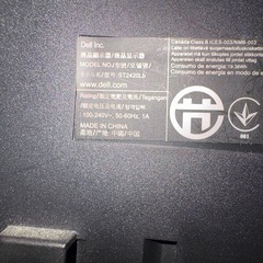 DELL PCモニター　24インチの画像