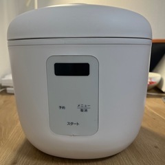 【美品】4合炊き炊飯器 s!mplus（目黒区）

