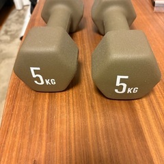 5kgダンベル×2