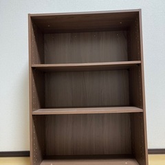ニトリ　カラーボックス（茶）