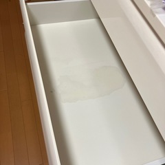 ローチェストクローゼット　ホワイト　衣装棚　　ホワイト　ニトリの画像