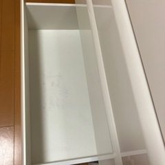 ローチェストクローゼット　ホワイト　衣装棚　　ホワイト　ニトリの画像
