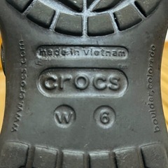 【値下げ】クロックス　レディース　ブラウン　24センチの画像