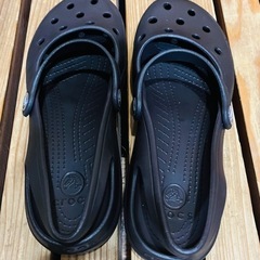 【値下げ】クロックス　レディース　ブラウン　24センチの画像